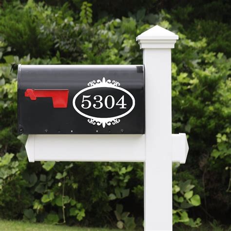 mailbox numbers etsy|residential mailbox custom numbers.